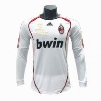06-07 AC Milan Away UCL Final Long Sleeve Retro Jersey