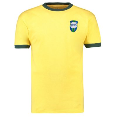 1970 Brazil Home Retro Jersey