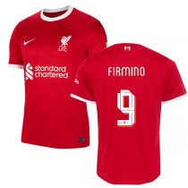 23-24 Liverpool Home Jersey FIRMINO 9 Cup Print