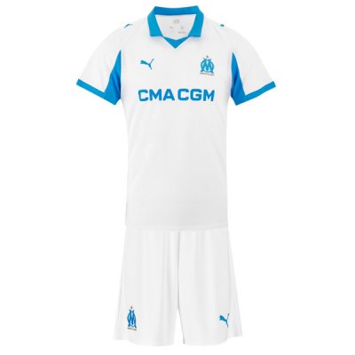 25-26 Marseille Home Jersey Kids Kit