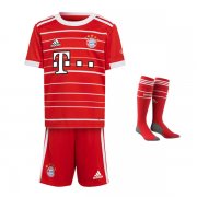 22-23 Bayern Munich Home Jersey Kids Full Kit