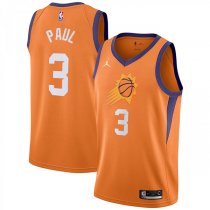 Mens Phoenix Suns Jordan Chris Paul #3 Orange Swingman Jersey