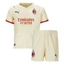 21-22 AC Milan Away Kids Kit