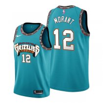 2019-20 Memphis Grizzlies Ja Morant 12 Green Basketball Jersey