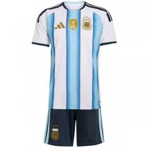 2026 Argentina Home Jersey Kids Kit
