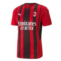 21-22 AC Milan Home Authentic Soccer Jersey (Player Version)