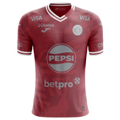 25-26 FC Motagua Third Jersey Red