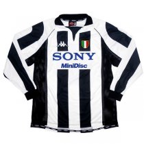 1997-1998 Juventus Home Long Sleeve Retro Jersey Shirt