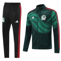 22-23 Mexico Black Full Zip Tracksuit