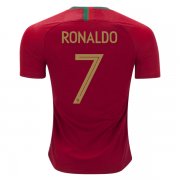 2018 World Cup Portugal Home Ronaldo 7# print