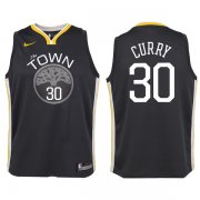 Golden State Warriors Stephen Curry Black Statement Swingman Jersey