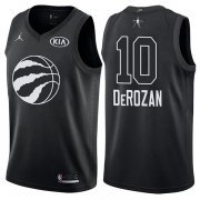 Toronto Raptors DeMar DeRozan All-Star 2018 Black Jersey