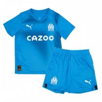 22-23 Marseille Third Jersey Kids Kit