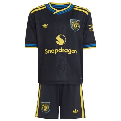 25-26 Manchester United Third Kids Kit