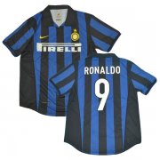 1998-1999 Intel Milan Home Retro Jersey Ronaldo #9 Shirt