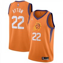 Mens Phoenix Suns Jordan Deandre Ayton #22 Orange Swingman Jersey