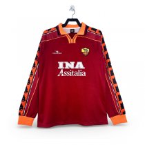 1998-1999 Roma Home Long Sleeve Jersey