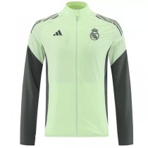 25-26 Real Madrid Windbreaker Jacket Green 25-26 Real Madrid Windbreaker Jacket Green