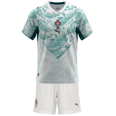 2026 Portugal Away World Cup Jersey Kids Kit