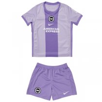 25-26 Brighton Hove Albion Away Jersey Kids Kit