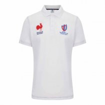 2023 France Rugby RWC Polo All White