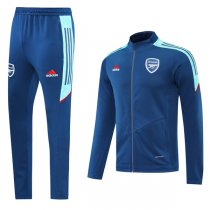 22-23 Arsenal Light Navy Full Zip TrackSuit