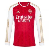 23-24 Arsenal Home Long Sleeve Replica Jersey