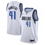 Men’s Dallas Mavericks White Dirk Nowitzki #41 Swingman Jersey Men’s Dallas Mavericks White Dirk Nowitzki #41 Swingman Jersey