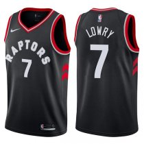 Toronto Raptors Kyle Lowry 2017-18 Icon Black Jersey