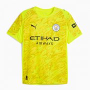25-26 Manchester City Goalkeeper Jersry Yellow