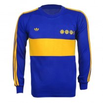 1981 Boca Juniors Home Long Sleeve Retro Shirt