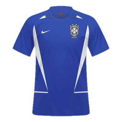 2002 Brazil away retro jersey