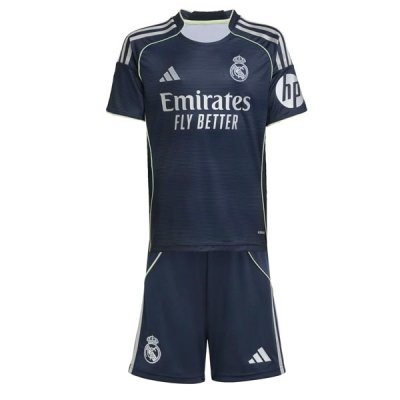 25-26 Real Madrid Away Jersey Kids Kit