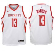 2017-18 Rockets James Harden Association White Jersey