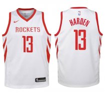 2017-18 Rockets James Harden Association White Jersey