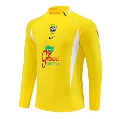 2002 Brazil Training Top Yellow