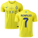 23-24 Al Nassr Home Jersey Shirt Print Ronaldo #7