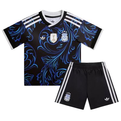 2026 Argentina Away World Cup Jersey Kids Kit