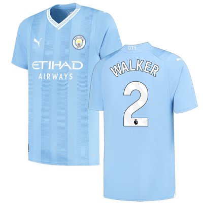 23-24 Manchester City Home Jersey WALKER 2 Printing