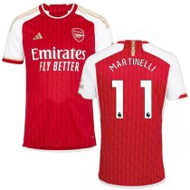 23-24 Arsenal Home Jersey MARTINELLI 11 EPL Print