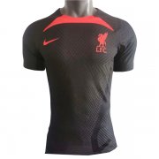 22-23 Liverpool Training Jersey Black (Player Version)