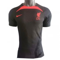 22-23 Liverpool Training Jersey Black (Player Version)