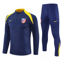25-26 Atletico Madrid Navy Training Suit Kit Player Style
