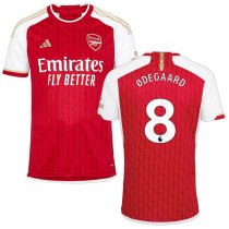 23-24 Arsenal Home Jersey ØDEGAARD 8 EPL Print