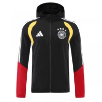 2026 Germany Windbreaker Hoodie Jacket Red&Black