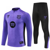 25-26 Barcelona X Kobe Bryant Puple Training Suit Kit