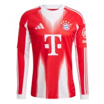 25-26 Bayern Munich Long Sleeve Jersey 25-26 Bayern Munich Long Sleeve Jersey