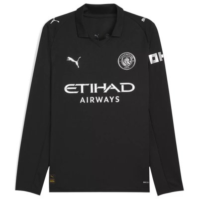 25-26 Manchester City Away Long Sleeve Jersey