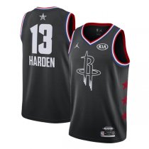 2019 All star Jordan Houston Rockets #13 James Harden Jersey Black