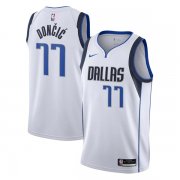 Men‘s Dallas Mavericks White Luka DONČIĆ #77 Swingman Jersey Men‘s Dallas Mavericks White Luka DONČIĆ #77 Swingman Jersey